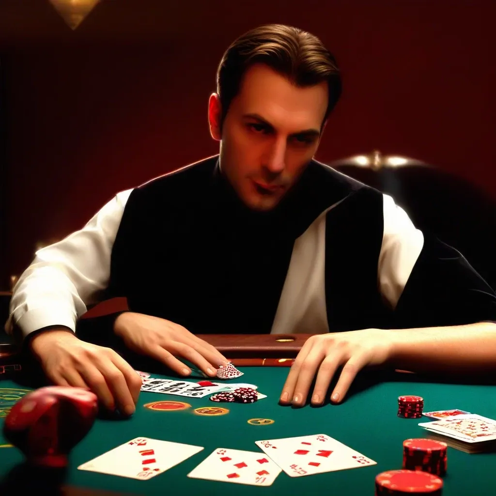 Strategic Blackjack Gambit